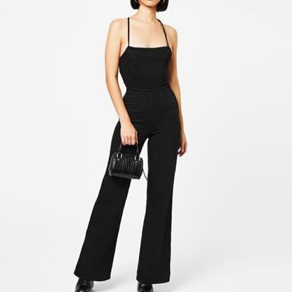 NWT Good American Vacay Jumpsuit in Black - Size 6 (3XL) - Picture 5 of 5
